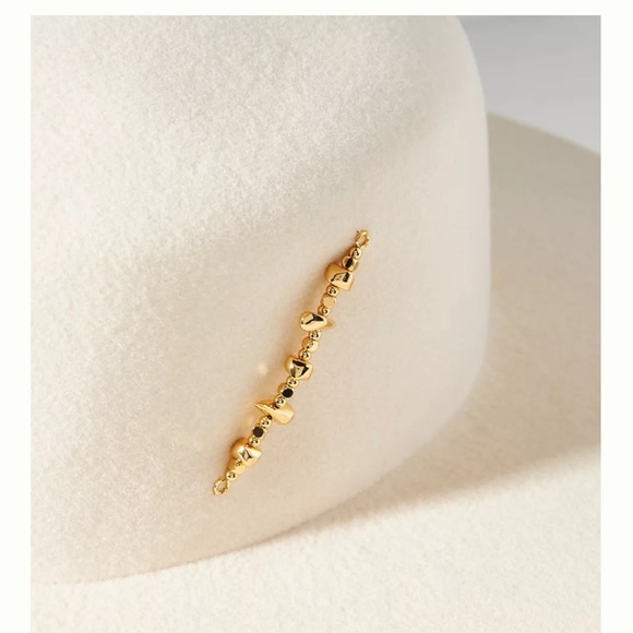 Anthropologie Van Palma jade boater hat size small - Picture 4 of 10